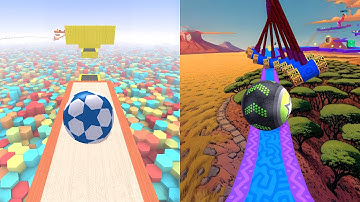 Going Balls Vs Action Ball New Super Speedrun Gameplay Walkthrough IOS/Android