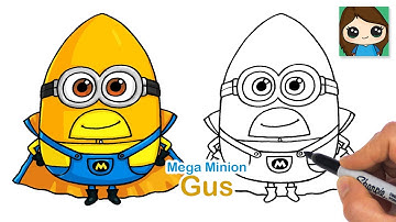 How to Draw Mega Minion Gus | Despicable Me 4