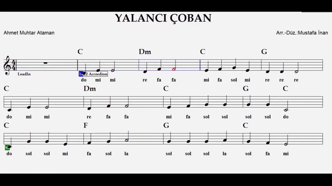 YALANCI ÇOBANCFlute,Accordeon,Guitar,Violin,Melodica,Recorder