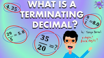 WHAT IS A TERMINATING DECIMAL? - OH MATH GAD