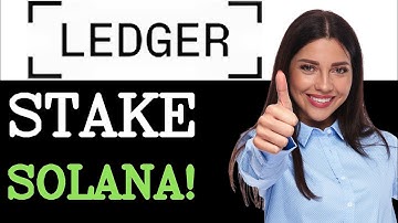 How To Stake Solana On Ledger Live (2025)