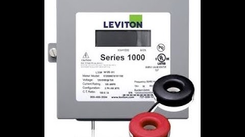 Leviton 1000 RGM Install for Solar Inverter Metering