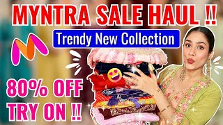 *HUGE* Festive/Wedding wear kurta set from Myntra |Latest Picks| libas, indoera, sangria, varanga
