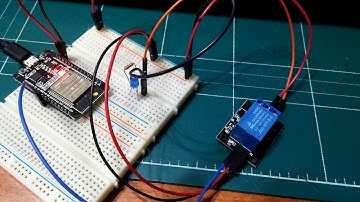 ESP-32S 보드 FireBeetle_ESP32 세팅 웹으로 1채널 릴레이 모듈을 사용해 LED 제어