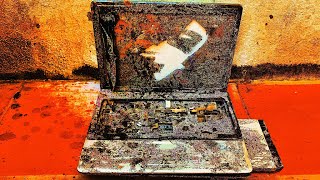 Restoration Super Old Broken Compaq Laptop Restore Broken Computer Destroyed 10 Years Ago