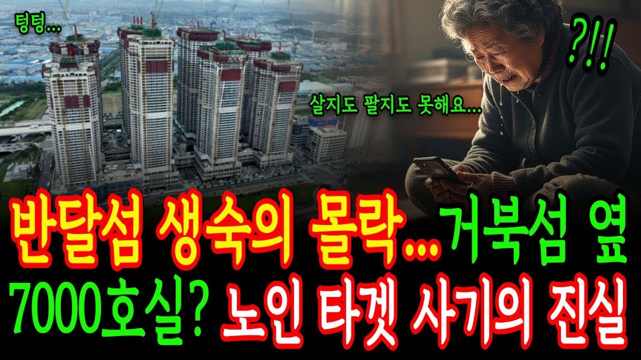 평생 모은 돈 3억으로 '반달섬 레지던스' 생활형 숙박시설에 투자한 68세 할머니...계약서류 한장이 어떤 결말을 가져올것인가