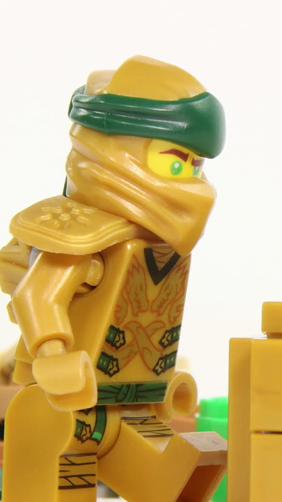 Building A Golden Ninja Statue! | #shorts | Billy Bricks