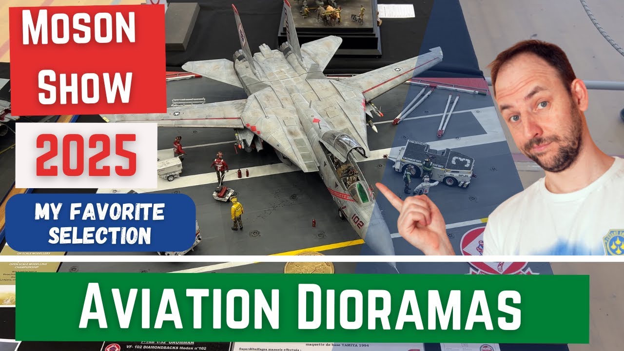 🔥 Top Aviation Dioramas at Mosonshow 2025 ✈️