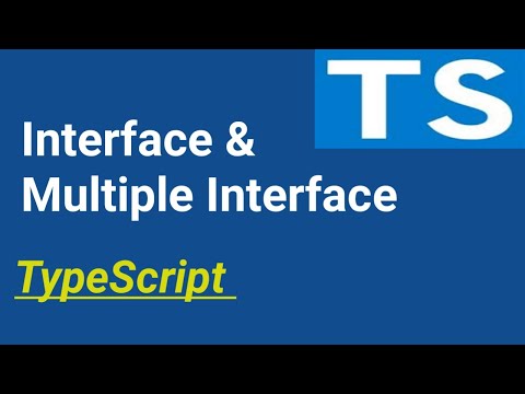 Interface & Multiple Interface with class | #12 | TypeScript tutorial in Hindi