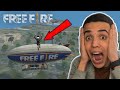 CONSEGUIRÉ SUBIRME ENCIMA de la *AERONAVE* de FREE FIRE!? *servidor avanzado* - Jonbtc