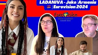 LADANIVA - Jako | Armenia 🇦🇲 | Eurovision 2024 | 🇩🇰REACTION