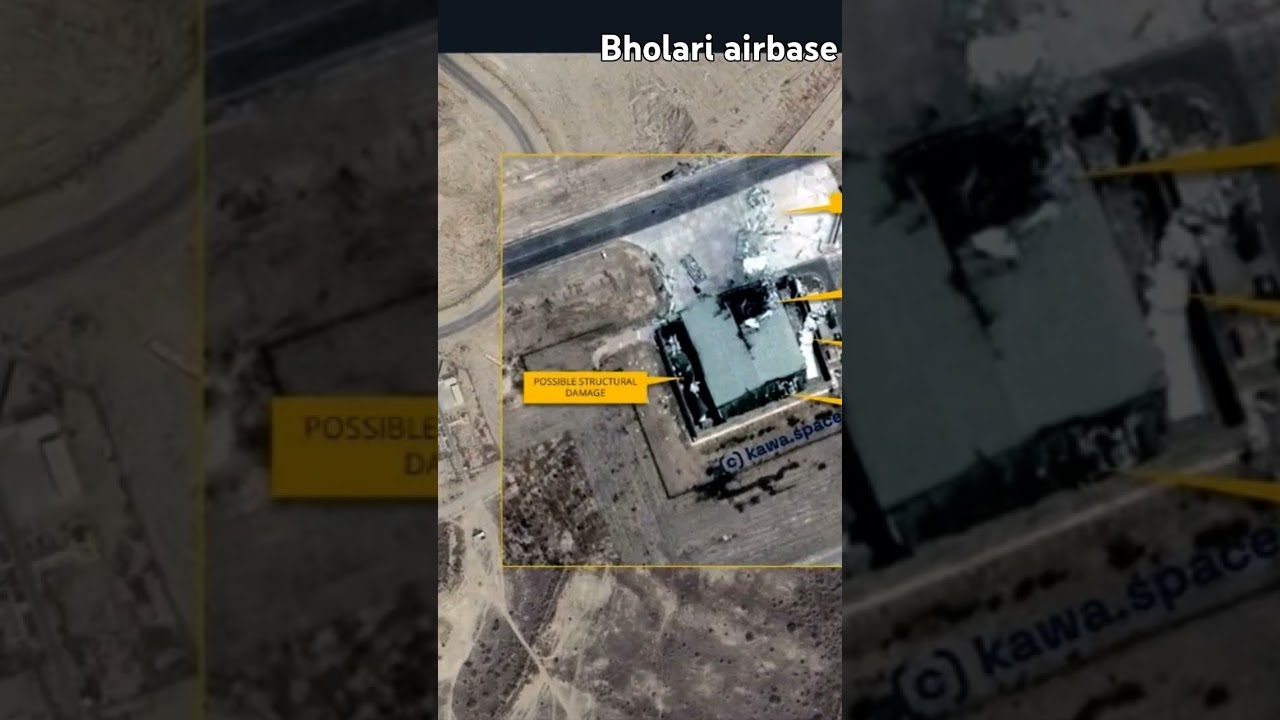 India attack Pakistan Bholari Airbase, 