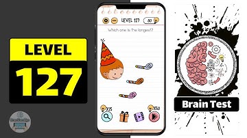 Brain Test Level 127 Walkthrough
