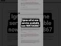 #ignouallinone service available now..