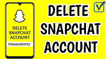 Delete Snapchat Account - How to delete snapchat account permanently on Android (2024)
