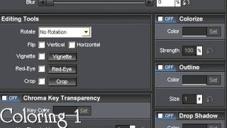 Proshow Producer Tutorial - Coloring 2.avi
