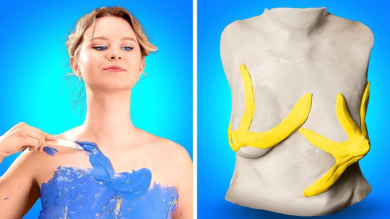 She made her breast cast with silicone
