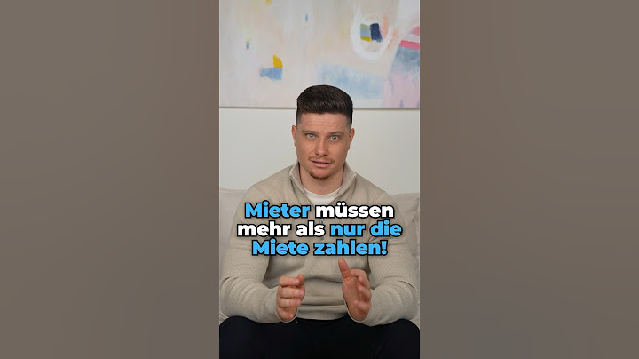 Mieter müssen mehr als nur die Miete zahlen!.#erfolgsimmo #realestate #Unternehmer #Immobilienwissen