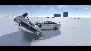 T bone #flexbodycarcrash screenshot 2