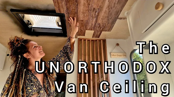Caravan Renovation #6 | CHEAP & Easy HACK To Fit A Van Ceiling | #Vanlife