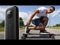 How I Make My Electric Skateboard Videos (Insta 360 One X Tutorial)