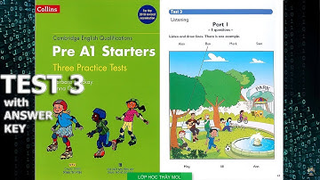Starters COLLINS Three Practice Tests - Listening Test 3 | Lớp Học Thầy Mol