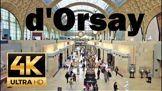 Museum D'orsay 🇫🇷 FULL tour 🇫🇷 Paris, France 🇫🇷 4K 60fps 🇫🇷 Vincent van Gogh 4K UHD Impressionism