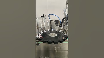 ZONESUN High Speed Peristaltic Pump Automatic Rotary Bottles Liquid Filling Capping Machine