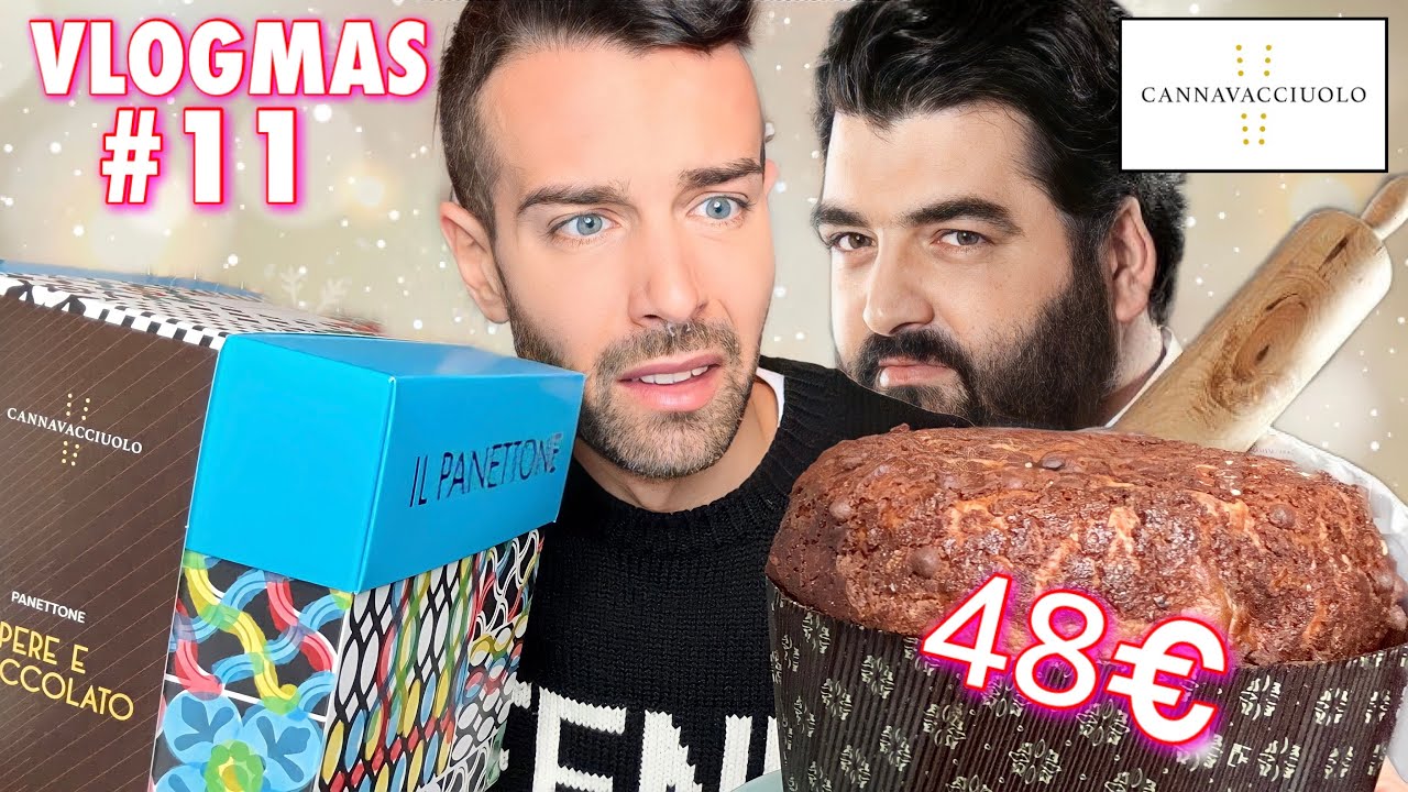 HO COMPRATO IL PANETTONE DA 1KG DI CANNAVACCIUOLO! VALE 48€? | Vlog 11/dicembre/2022