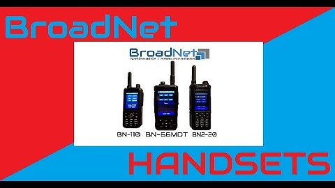 BroadNet Handsets BN 110 - 220 - 66