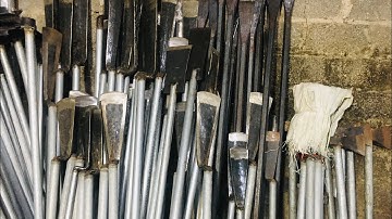 thuổng mai dầm cổ cò xà ben xỉa bằng thép nhíp ô tô cao cấp phục vụ cho các bác trên mọi miền