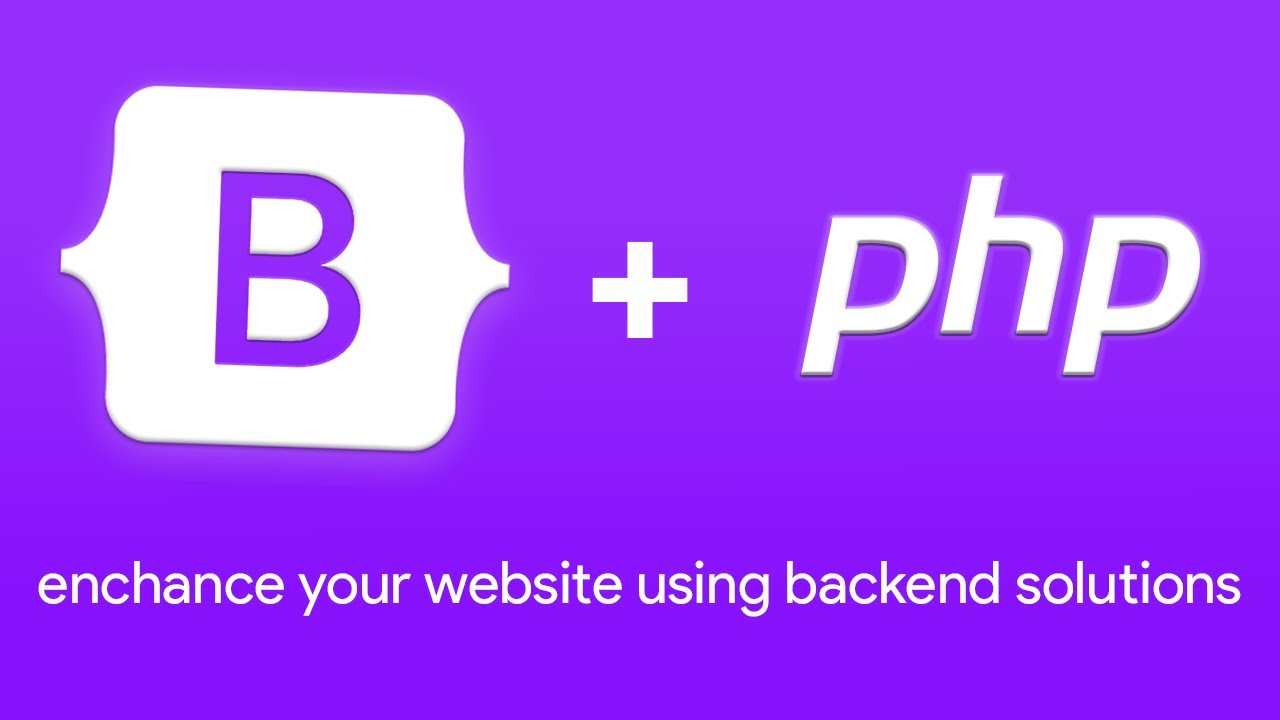 Make your Website dynamic with Bootstrap 5 and PHP