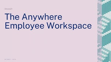 The Anywhere Employee Workspace