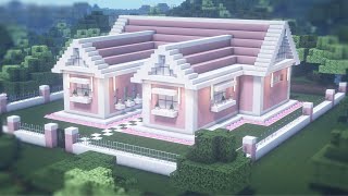 Minecraft  How to Build a Large Modern House Tutorial (villa) #170