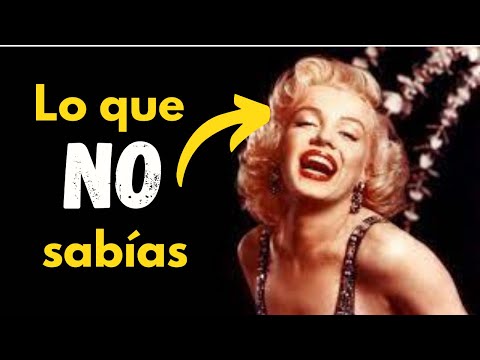 "MARILYN MONROE": 32 Datos Sorprendentes| CURIOSIDADES