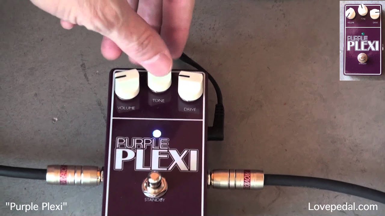 LOVEPEDAL Purple Plexi