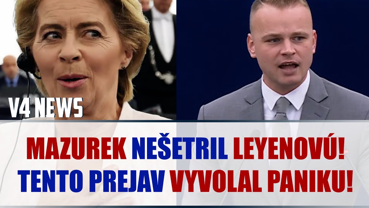 TAKTO SA TO ROBÍ! MAZUREK rozobral LEYENOVÚ bod po bode, toto nezvládla!