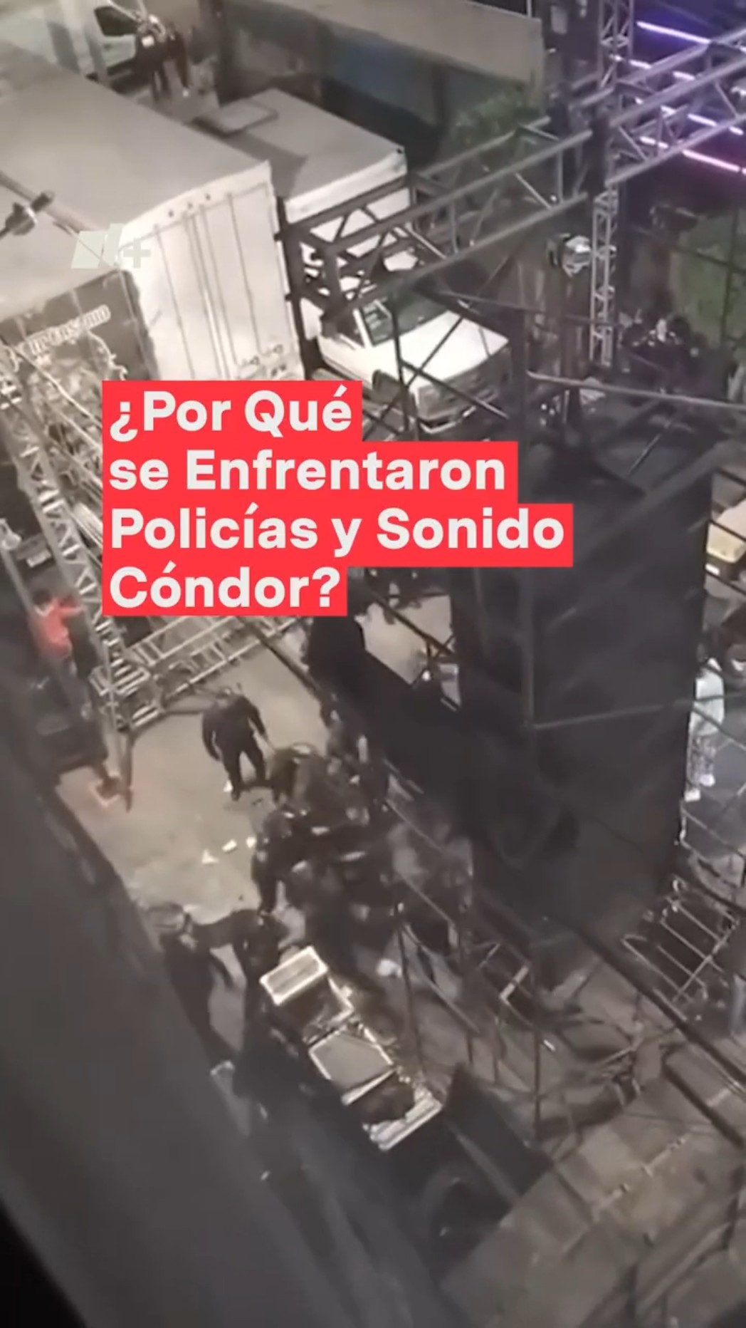 ¿Por qué se enfrentaron policías y staff del Sonido Cóndor? - N+ #Shorts