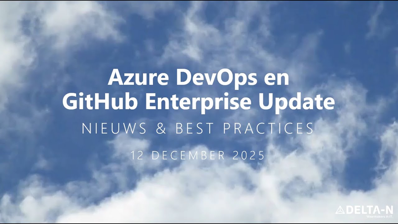 Azure DevOps Update december 2025 - YouTube