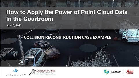 How to Capture Collision Scene Data Fast with 3D Laser Scanning