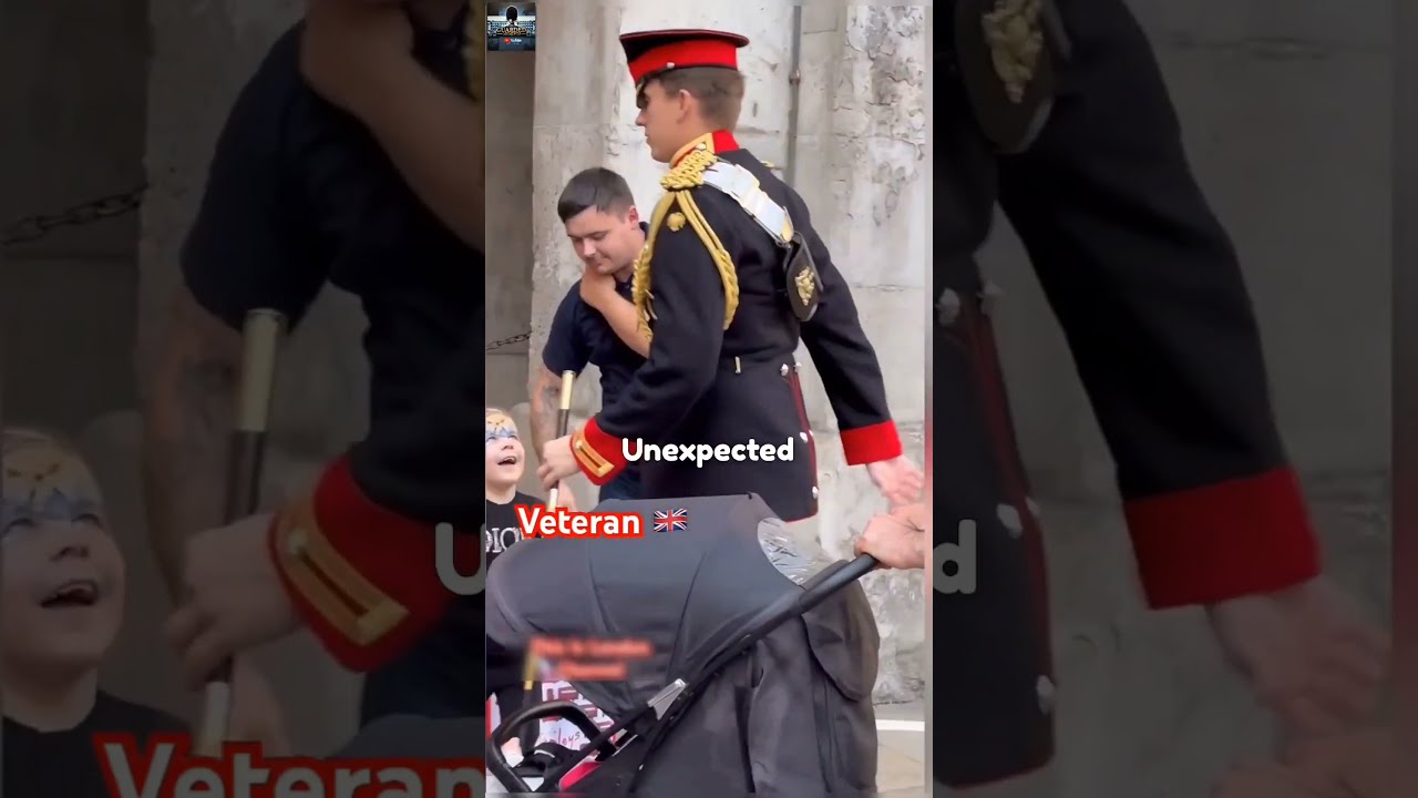 When A Veteran Who Lost His Leg Meets Royal Soldier