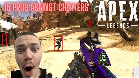 15 PROFESSIONAL APEX PLAYERS TEAM UP AGAINST GIGA CHEATERS & HACKERS | Apex Legends Loustreams