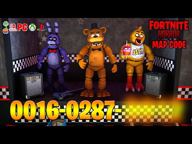 FNAF Creative 2.0 Map Code In Fortnite! (Five Nights At Freddy's Gameplay)  The First FNAF Map! 