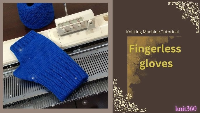 Create Fingerless Gloves With A Knitting 2024