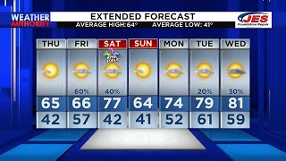 Thumbnail Southwest, Central Virginia Weather | Noon - March 30, 2023