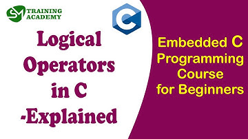 Logical Operators in C