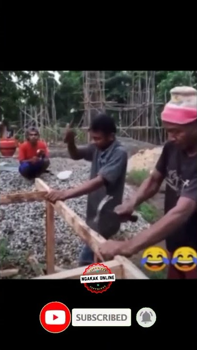 Gabutnya Kuli Bangunan 😂(ngakak online) #kulibangunan #suara #music #gabut #viral #tiktok