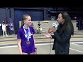 Weber State's Billie Hatch takes the top spot for the women's 5000m