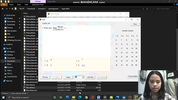 Software Soal UN matematika SMA oleh Chrissya Kharra, Pemrograman delphi