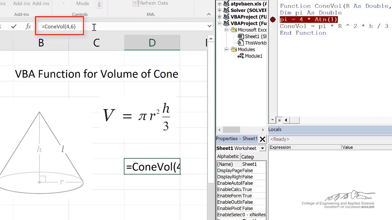 Debugging Functions in Excel - YouTube